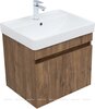 Aquanet 345351 Тумба с раковиной Оптима 60 цв. дуб рустикальный (345351)