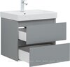 Aquanet 362550 Тумба Вега 2.0 60 (Ирис T) 2 ящ. цв. мисти грин (362550)
