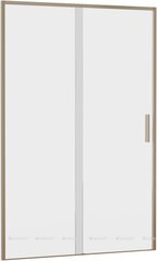 Aquanet AE65-N130-GBT AE65-N130-GBT Pleasure Evo, Дверь в нишу 1300 мм, зол.браш.никель/прозр. Easy Clean (352426) фото