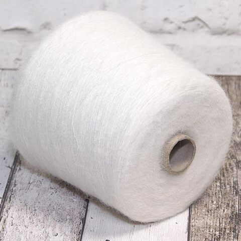 Бэби альпака IGEA SANTIAGO 2000 белый натуральный