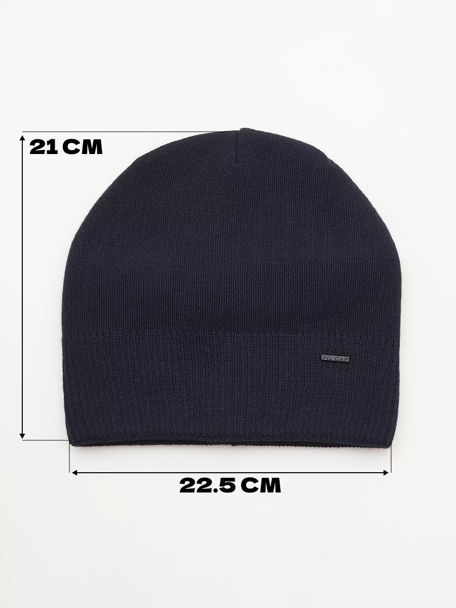 Шапка бини зимняя весенняя с флисом