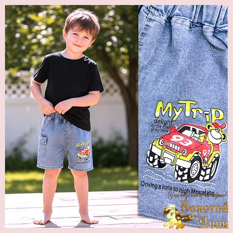 Шорты джинсовые м (1-5) 260331-LT2529