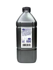 Тонер HANDAN (HG600) универсальный для HP LJ M607, 608, 609, M404, 405, M507n, Bk, 1кг, флакон