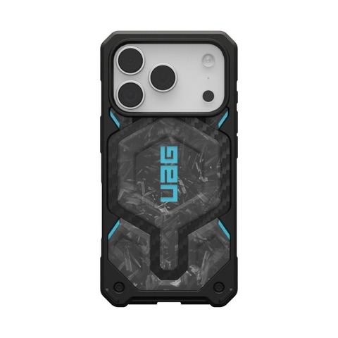 Чехол Uag Monarch Pro Case для iPhone 17 Pro, Синий | Forged Carbon Fiber/Blue