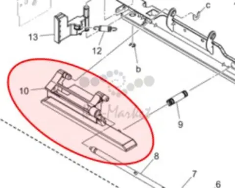Держатель, Holder Konica Minolta AA2J563104