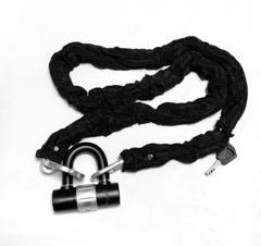 Противоугонная цепь 8 мм для мотоцикла 1,4 м