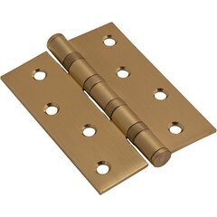 Петля дверная 100*70*2,5 SB МатЗолото