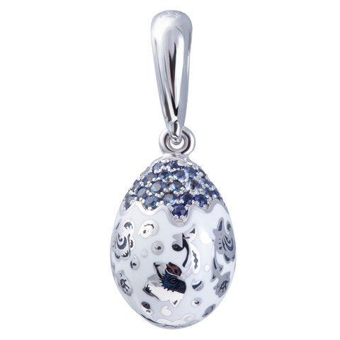 Подвеска Пасхальное яйцо, Эмаль P0096-3/2