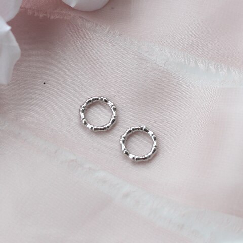 Коннектор Кольцо 10 мм, родий, П337