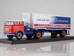 Skoda LIAZ 706RTTN + semitrailer ALKA N12CH Narva 1:43 Start Scale Models (SSM)