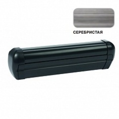 Маркиза настенная с эл.приводом DOMETIC Premium DA2025,цв.корп.-черный, ткани-серебро, Ш=2,56м