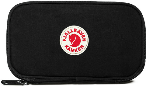 Картинка кошелек Fjallraven Kanken Travel Wallet 550 Black - 1