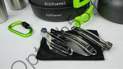 Набор туристической посуды SibTravel GL-C03