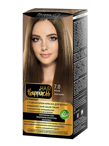 Белита М Hair Happiness Крем-краска для волос аммиачная 7 русый