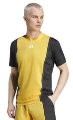 Теннисная футболка Adidas Heat.Rdy Pro FreeLift 3D Rib T-Shirt - orange/black