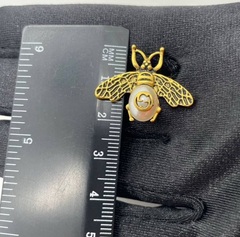 72156- Серьги пусеты МУХИ в стиле Gucci