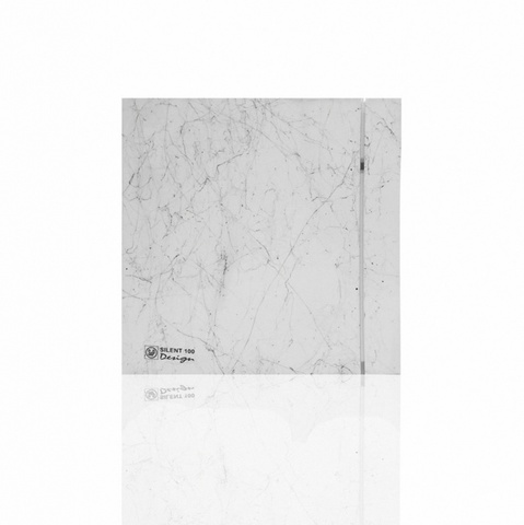 Накладной вентилятор Soler & Palau SILENT-100 CZ DESIGN-4С MARBLE WHITE