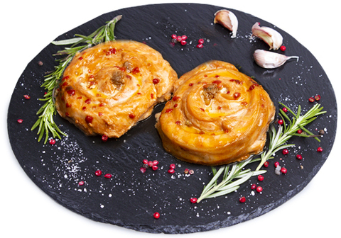 Рулет из лосося горячего копчения "ПОДВОРЬЕ", 250г