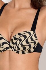 Бюстгальтер купальный с формованными чашками LISCA ICELAND 40738_Черный