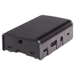 Raspberry Pi 3 Model B , 2-piece black case ASM-1900040-21 for Raspberry Pi 3 B/B+ , совместим с креплением VESA Mount (103-4300) 103-4300