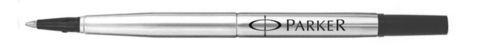 Стержень Parker Z01 для ручки-роллера, Middle, Black (1950278)