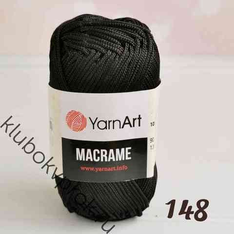 YARNART MACRAME 148, Черный