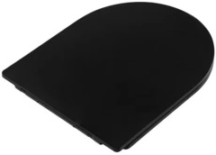 BelBagno BB062SC-MB Сиденье дюропласт, soft close, металлическое крепление, черное матовое фото