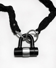 Противоугонная цепь 8 мм для мотоцикла 1,4 м