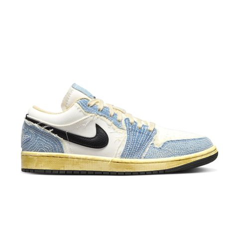 Кроссовки Jordan 1 Low SE WRMK Sashiko Denim Men's