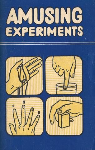 Занимательные опыты (по М.Гарднеру)