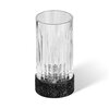 Decor Walther 0934260 Decor Walther Rocks SMG Стакан настольный, граненое стекло, с кристаллами Swarovski®, цвет: черный матовый