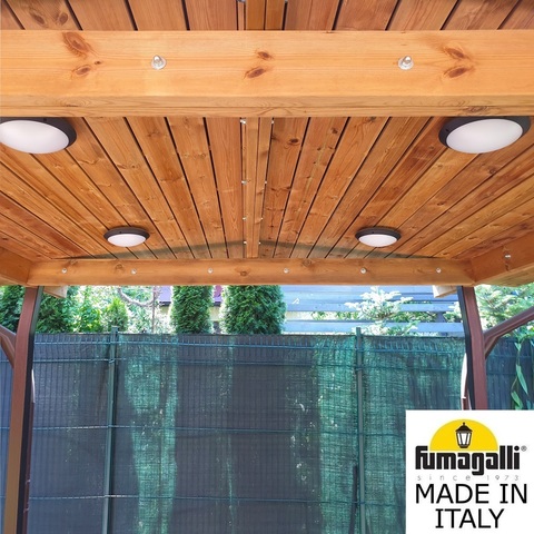 Уличный настенный светильник Fumagalli LUCIA 1R3.000.000.AYE27CL1