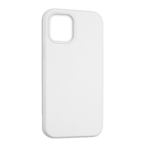 Силиконовый чехол K-Doo iCoat для iPhone 12, 12 Pro (6,1") (Белый)
