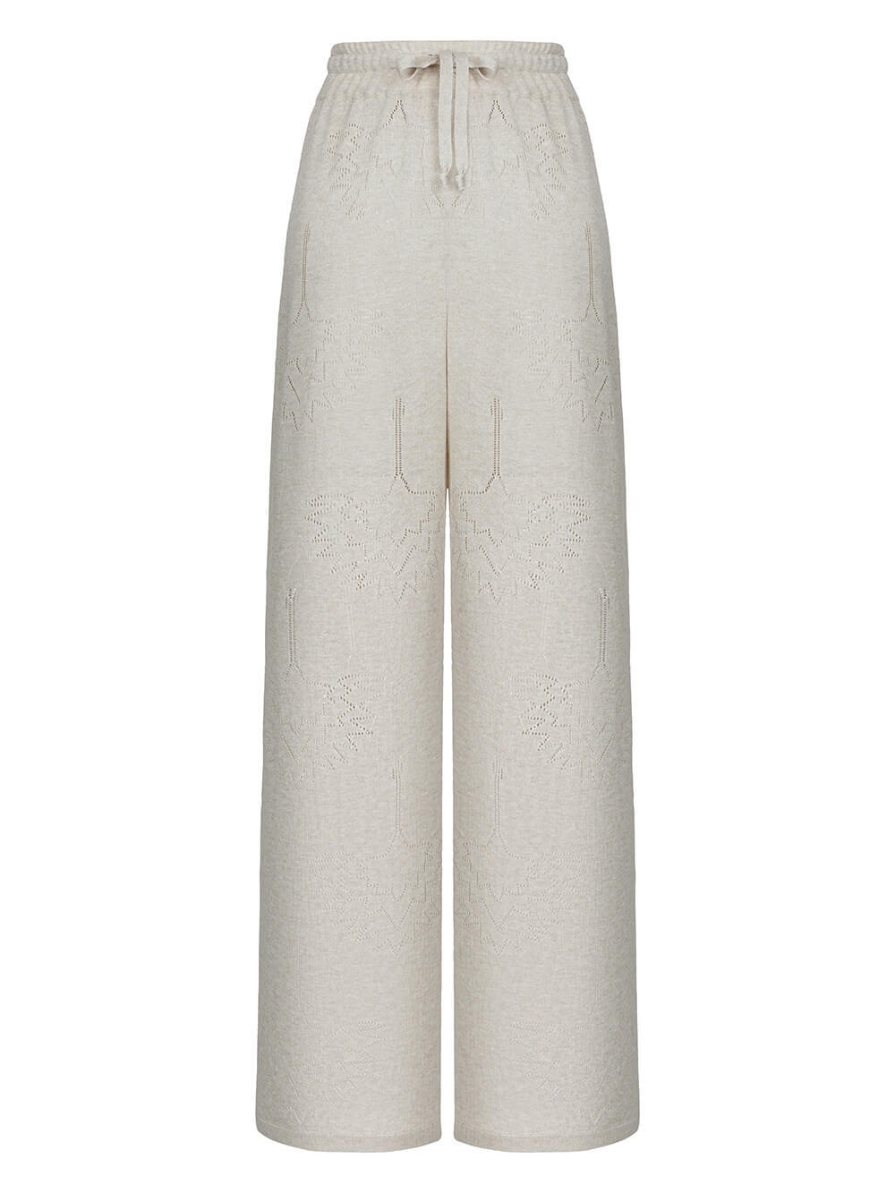Женские брюки песочного цвета из вискозы - фото 1