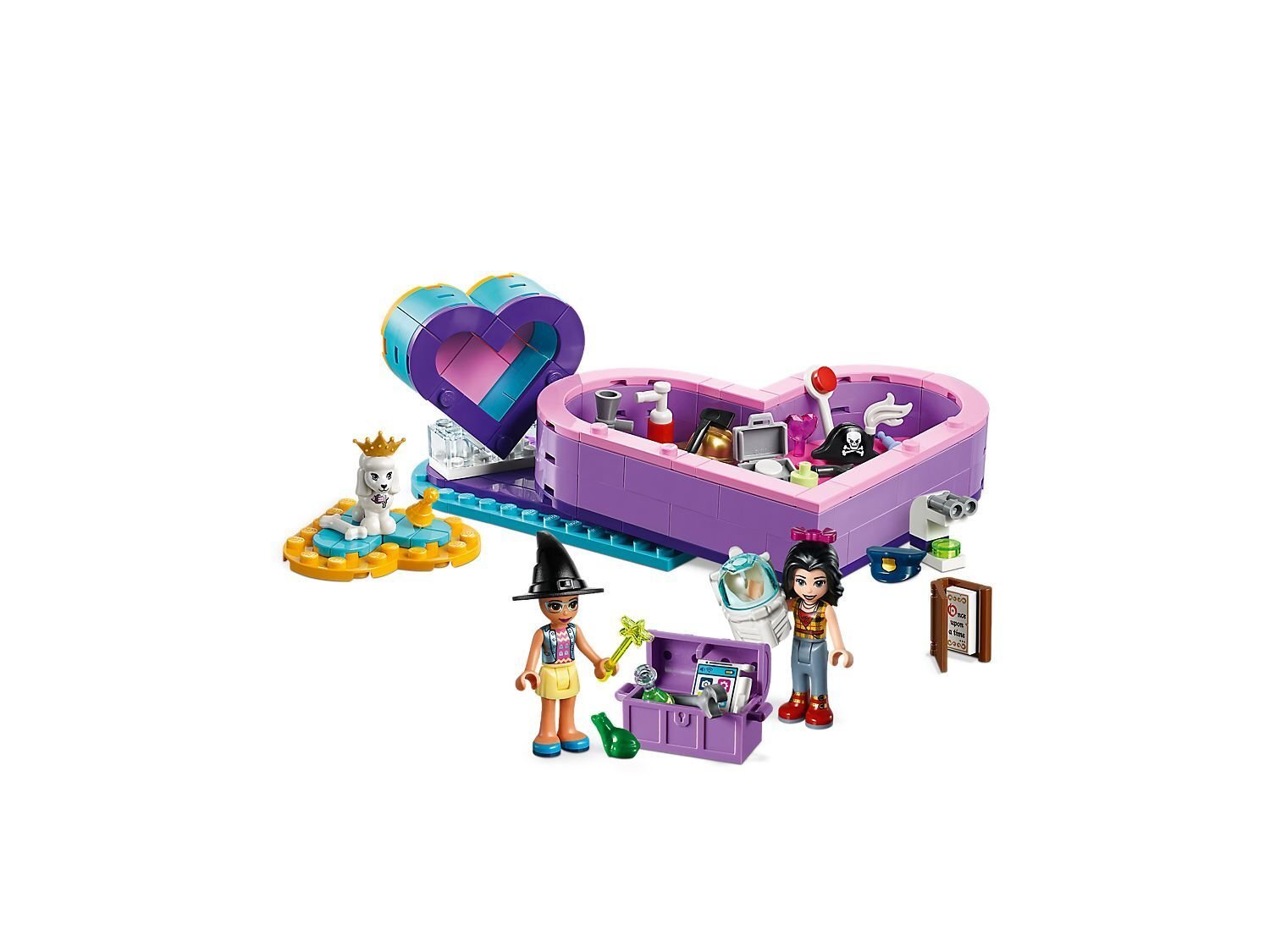 Конструктор LEGO Friends 41359 Коробка в форме сердца - набор дружбы купить  в Москве | Доставка по России.