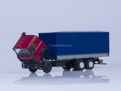 MAZ-6303 board with awning red-blue 1:43 AutoHistory