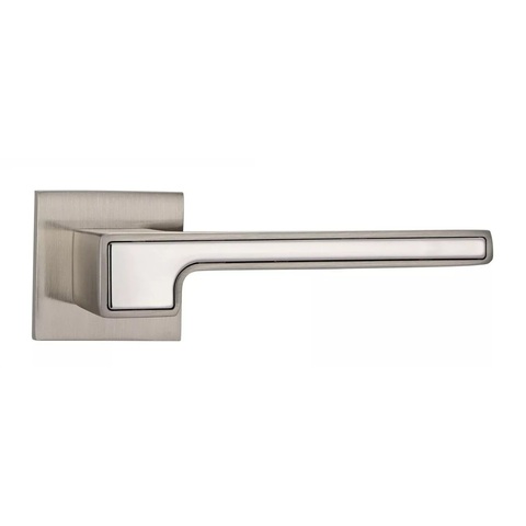 Дверная ручка Vantage V91D-CP SL (Матовый никель/Хром)