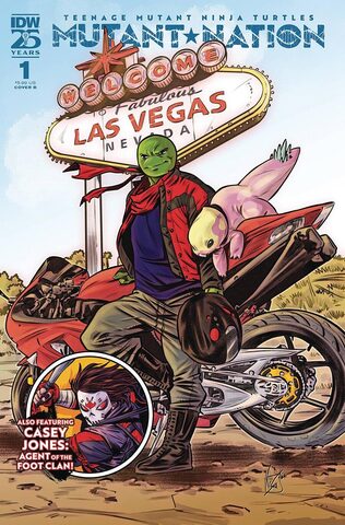 Teenage Mutant Ninja Turtles Mutant Nation #1 (Cover B)