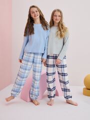 Пижама для девочки Next Q96-932, 2 шт., Голубой, Серый