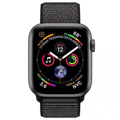 Смарт часы APPLE Watch Series 4 GPS 44mm Space Gray Aluminium Case with Black Sport Loop