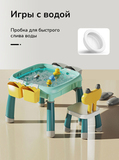 Набор стол и стул для LEGO, для дома и улицы 10