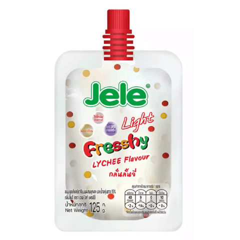 Желе фруктовое освежающее Личи Jele Light Fresshy Lychee Flavour, 125 г