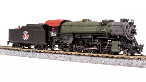 Паровоз Broadway Limited USRA Heavy Mikado GN#3200 Paragon4 Sound&Dcc