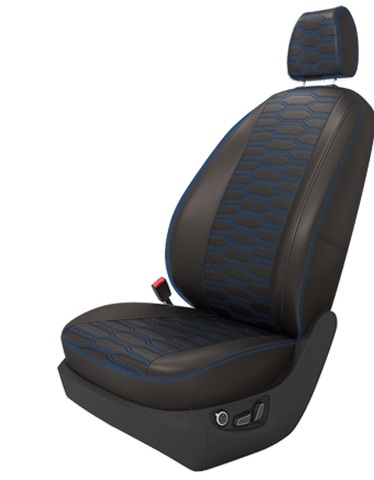 Авточехлы правый руль на 3 ряда (на заказ)