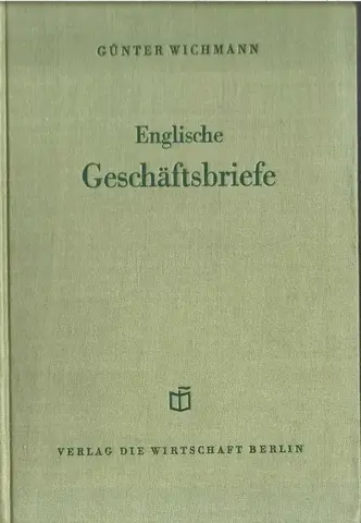 Englische Geschaftabriefe