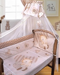 Бампер "Мишутка" (розовый)