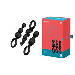 Набор анальных игрушек Satisfyer Booty Call black (набор 3 шт)