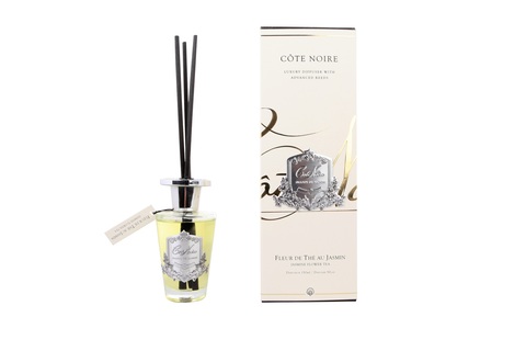 Диффузор с серебряным декором Cote Noire Fleur De The Au Jasmin