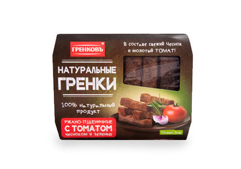 Гренки ржано-пшеничные "Гренковъ", 70г