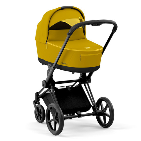 Коляска для новорожденных Cybex Priam IV Mustard Yellow